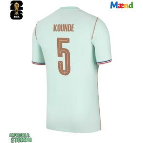 Frankrig Jules Kounde #5 Replika Udebanetrøje VM 2026 Kortærmet